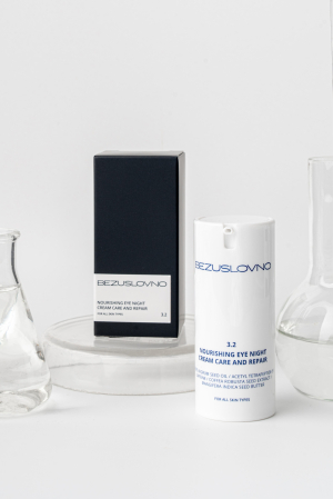 Питательный вечерний крем для кожи вокруг глаз Nourishing eye night cream care and repair