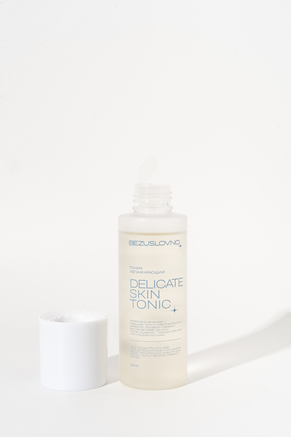 Тоник для лица увлажняющий DELICATE SKIN TONIC