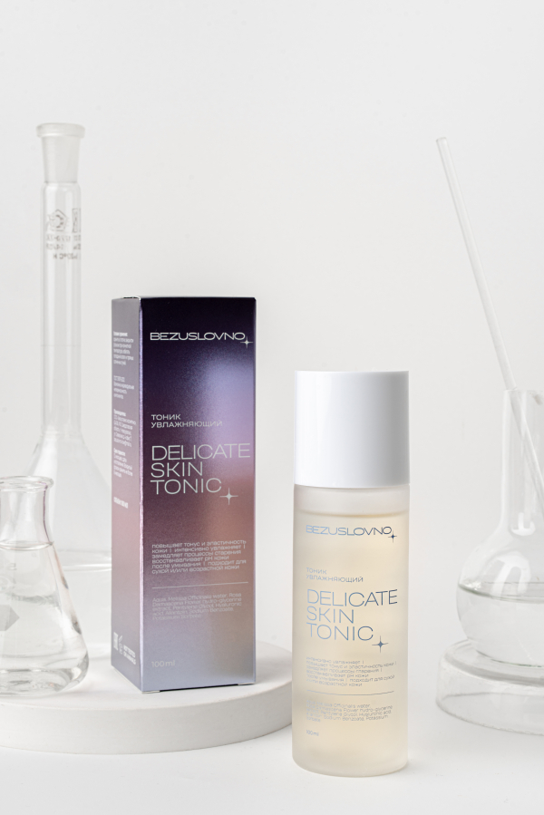 Тоник для лица увлажняющий DELICATE SKIN TONIC